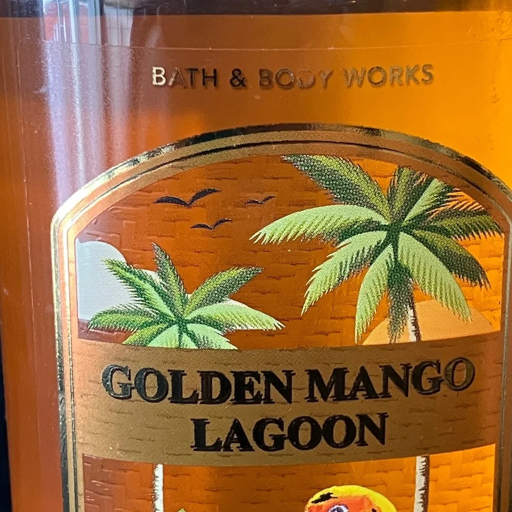 Bath & Body Works Golden Mango Lagoon Body Wash 10 oz. Bottle New Summer scent